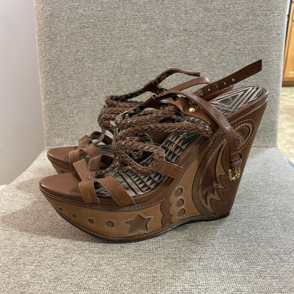 Jessica Simpson Platform Wedges Size 6.5